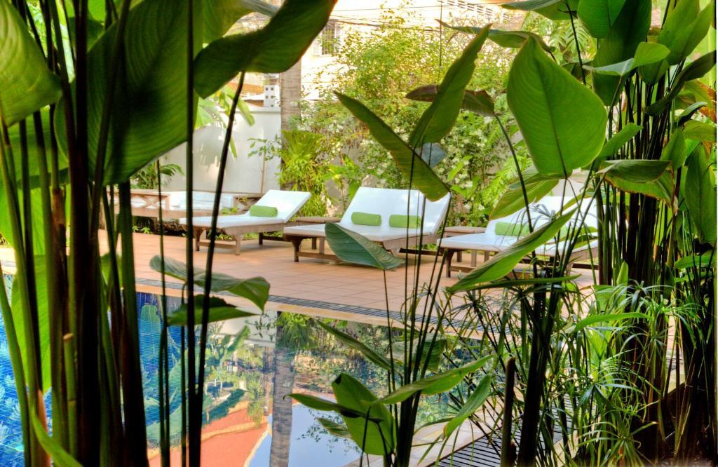 Villa Langka Hotel & Restaurant Phnom Penh Zimmer foto