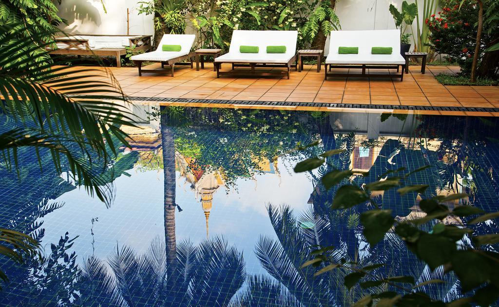 Villa Langka Hotel & Restaurant Phnom Penh Exterior foto